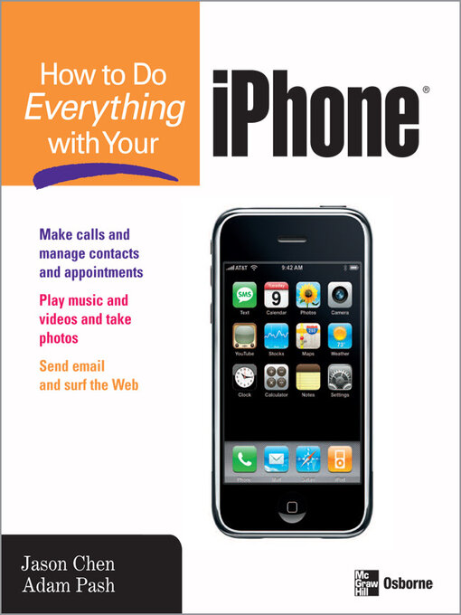 Title details for How to Do Everything with Your iPhone® by Jason Chen - Available